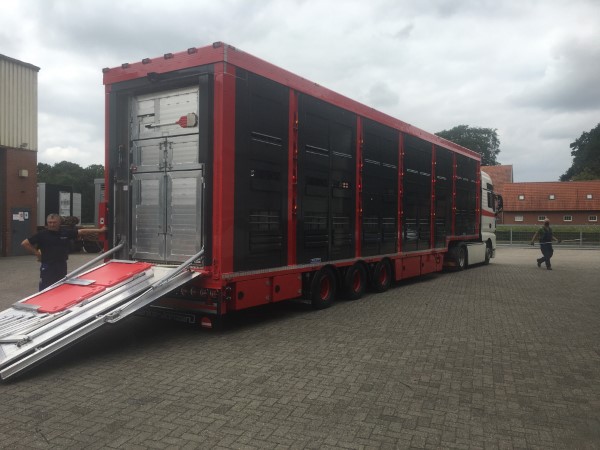Menke-Janzen - 3 akslet svanehals trailer